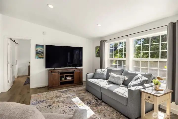 Vaulted ceilings