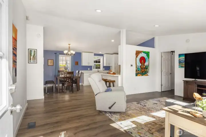 Open floor plan