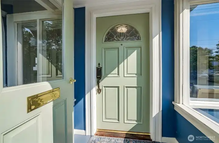 A real mudroom! A real mudroom!