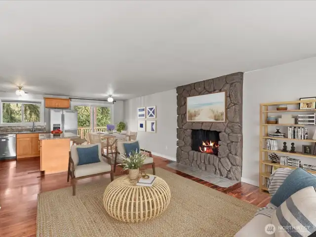 Open concept - Digital Staging