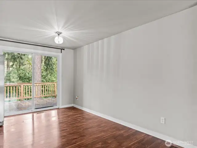 Dining room area