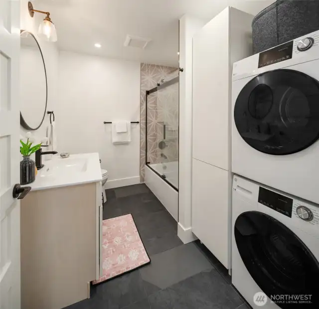 Full bath on main floor