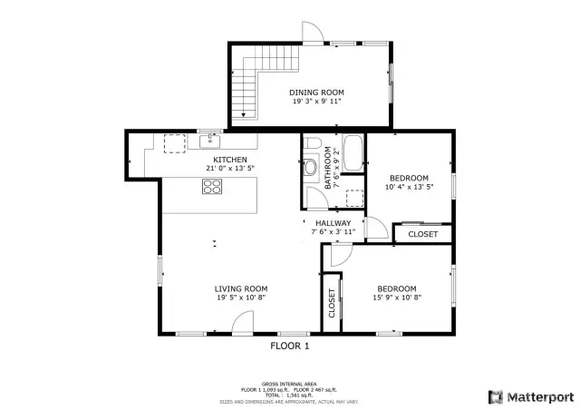 Floor 1 floorplan