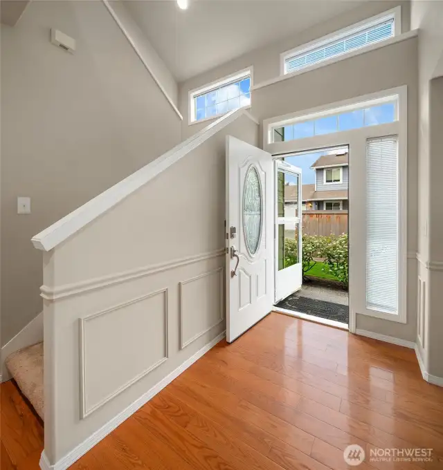 Grand entrance