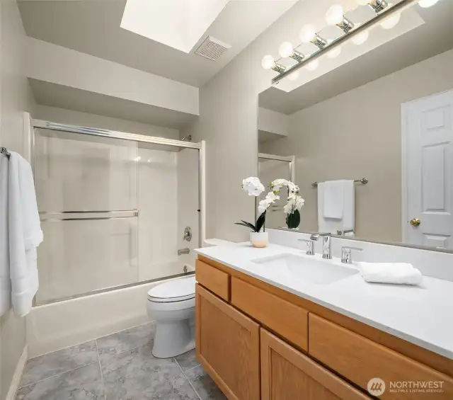 Full bathroom upstairs