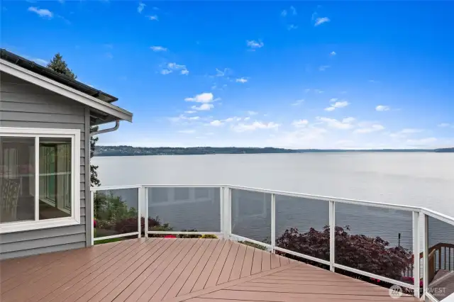 Deck view.