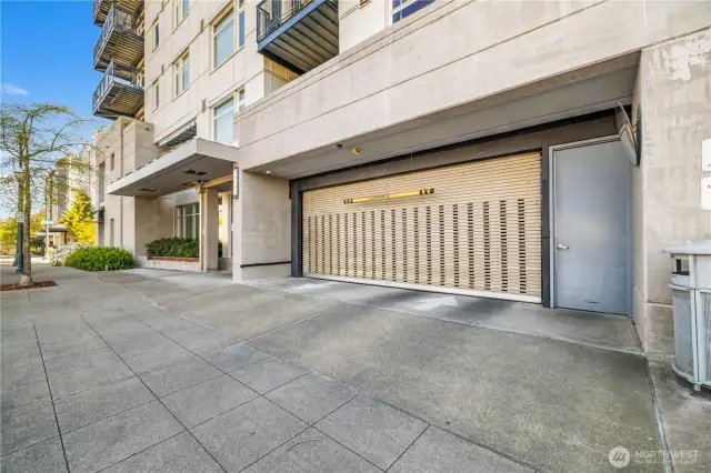 Secure Garage Entrance