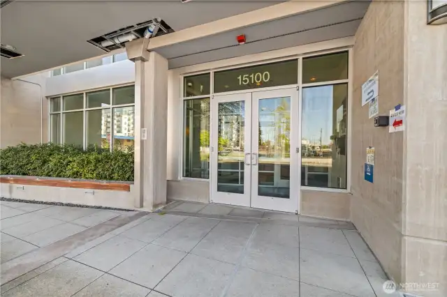 Secure Lobby Entrance