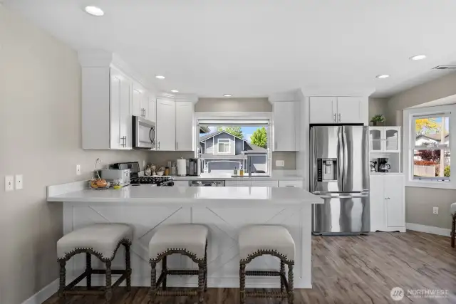 Spacious kitchen