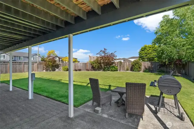 So many spaces to enjoy the outdoors