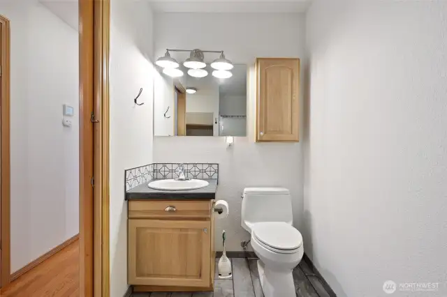 3/4 Main Hall bath with shower.