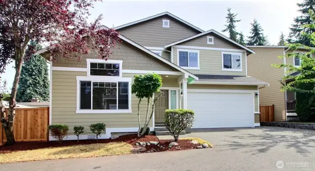 Beautiful home has great curb appeal and is located down a quiet cul-de-sac.