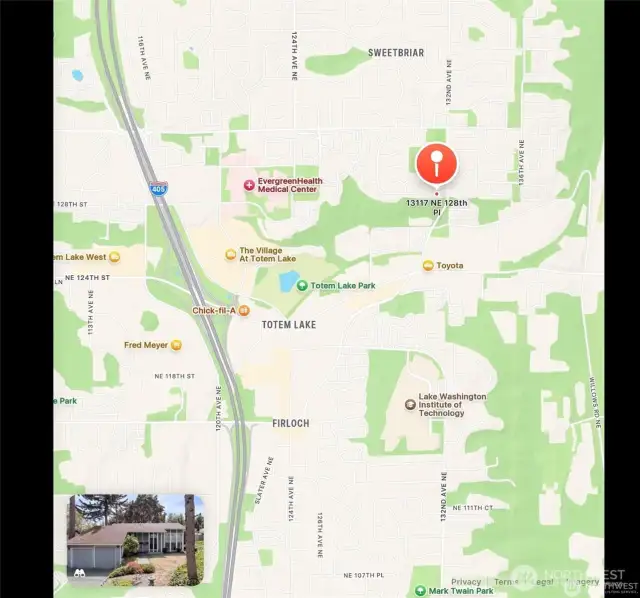 Walkable to The Village at Totem Lake: Whole Foods, Trader Joes, Nordstrom Rack, Sephora, and Cinemark...