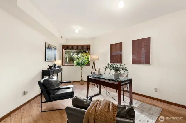 Lower level 4th bedroom/office/guest suite