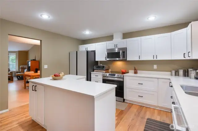 Updated kitchen.