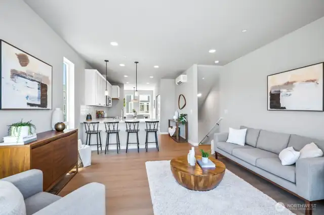 Photographs are for illustrative purposes only. Features, finishes, interior/exterior colors, landscaping and floorplan shown may vary from actual homes built.