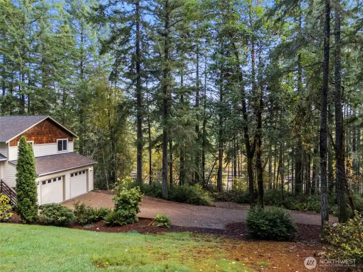 Lot extends almost all the way down to the train tracks