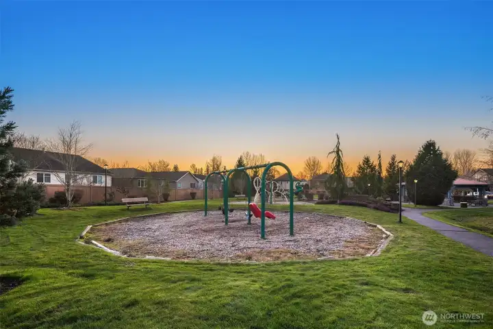 Another view of the neighborhood park. There is also a neighborhood sports court just a few blocks away.