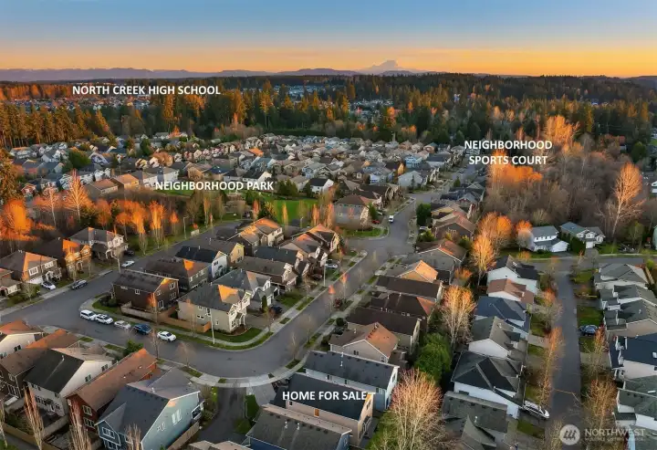 Laurelcrest is such a great neighborhood in the Northshore School District with North Creek High only a few blocks away.
