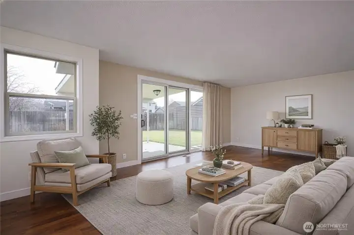 Virtually Staged Great Room