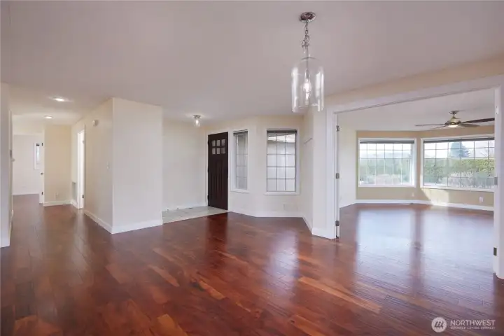 Living Room looking towards front of home