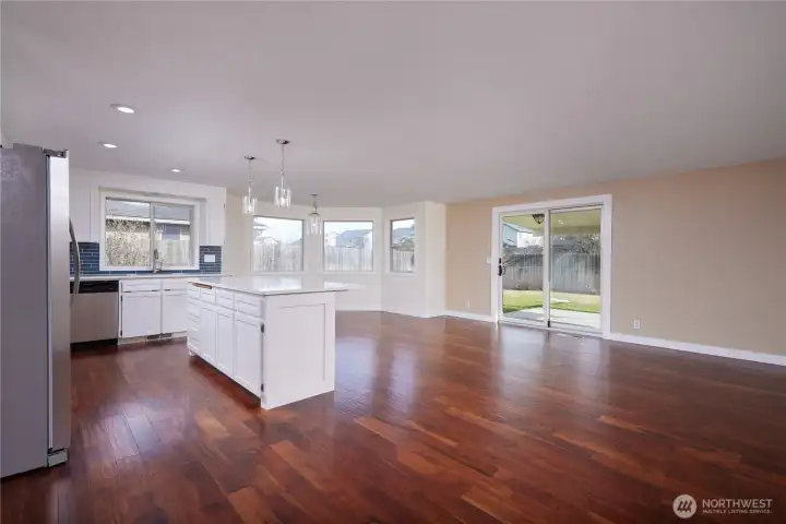 Kitche/Great Room looking north