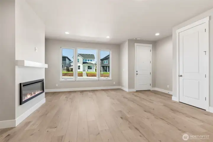 Photos are of the actual home.