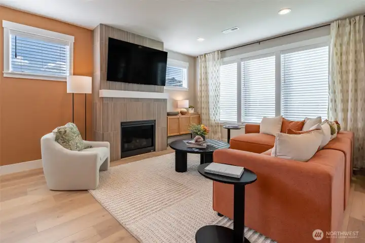 Photos of Model Home (same floor plan) in different community