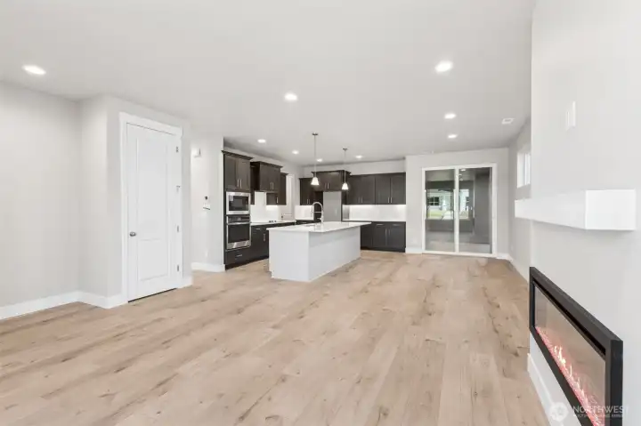 Photos are of the actual home.