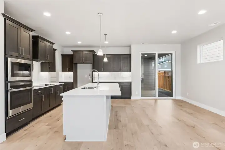 Photos are of the actual home.