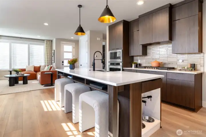 Photos of Model Home (same floor plan) in different community