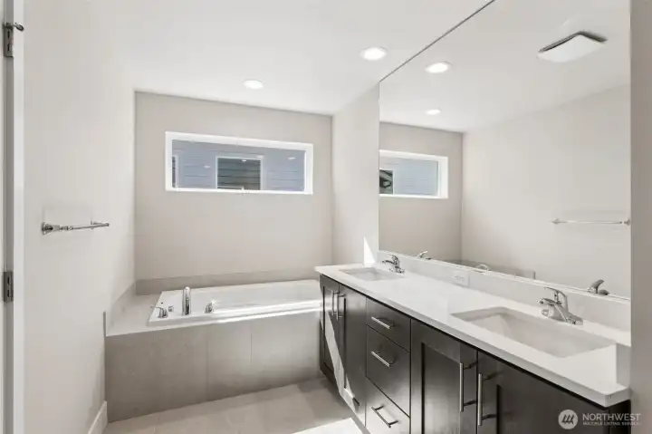 Photos are of the actual home.