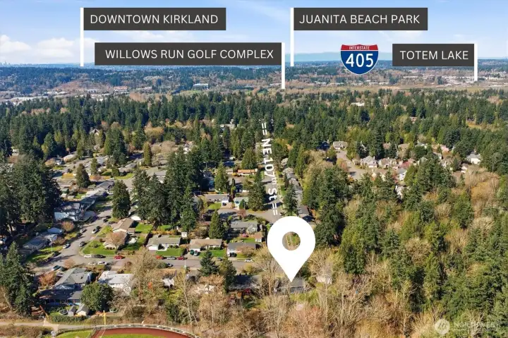 Ideally located near Redmond Town Center, the light rail station, and Downtown Woodinville, with easy access to major tech hubs such as Microsoft and Nintendo.
