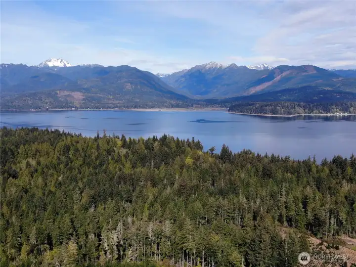 Olympic Mountains and Hood Canal