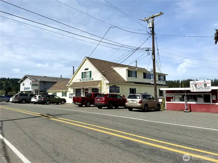 General store, Seabeck pizza, cafe, and bakery - 4.5 miles away