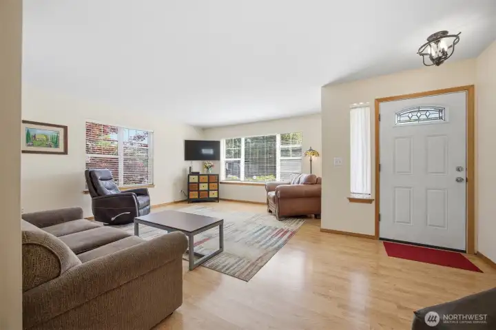 Main Entrance and Living Room