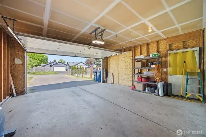 Garage from inside