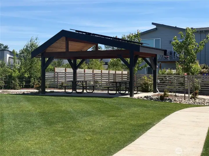 Gazebo is ready for your picnic!