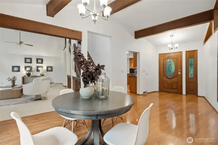 Entry and Breakfast Nook Area