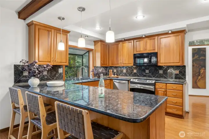 Counter with Room for Bar Stools