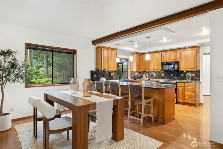 Dining Room Off of Kitchen