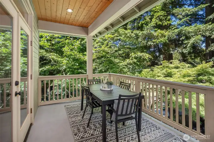 Covered deck