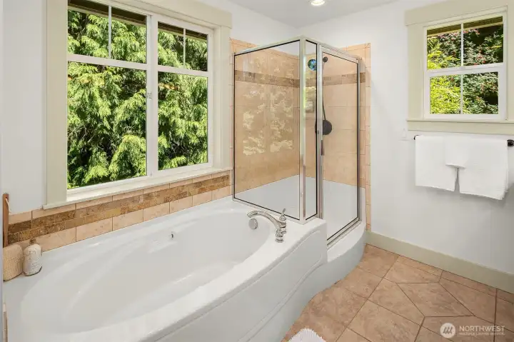 Soaking Roman Tub