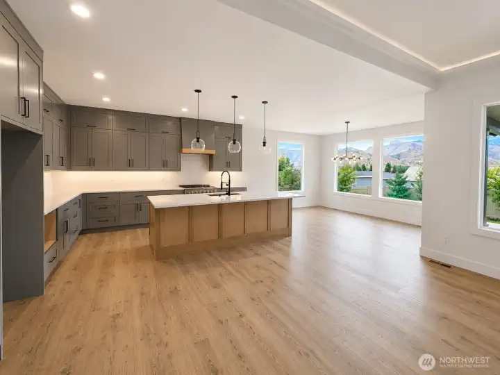 Kitchen into Dining