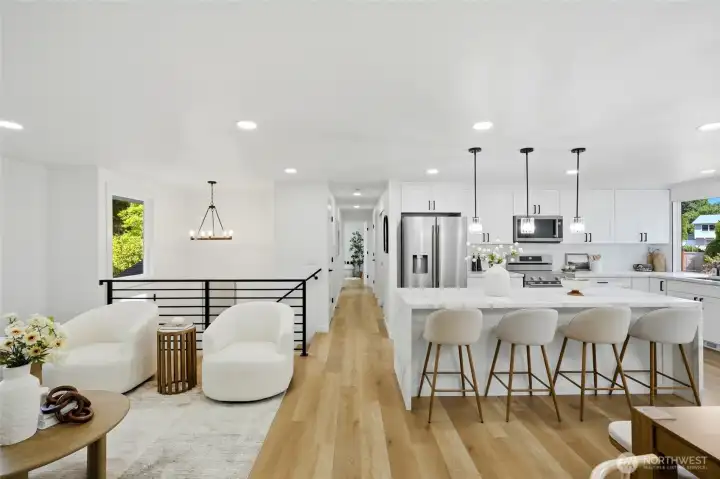 Entire house filled with natural light Entire house filled with natural light