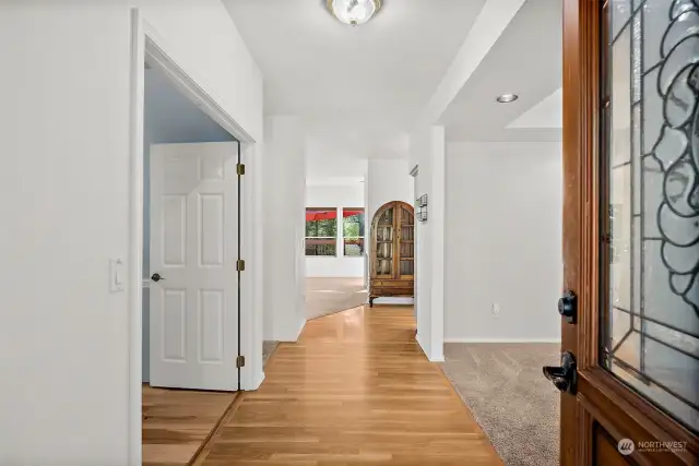 Hardwood Floor Entry