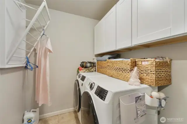 Laundry room upstairs