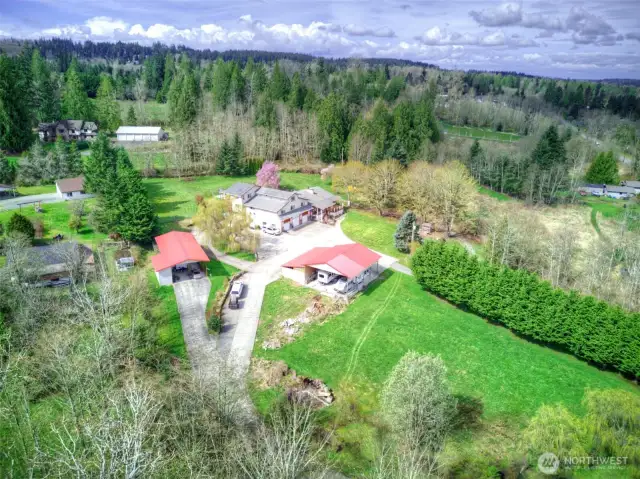 Beautiful home on  6 acres