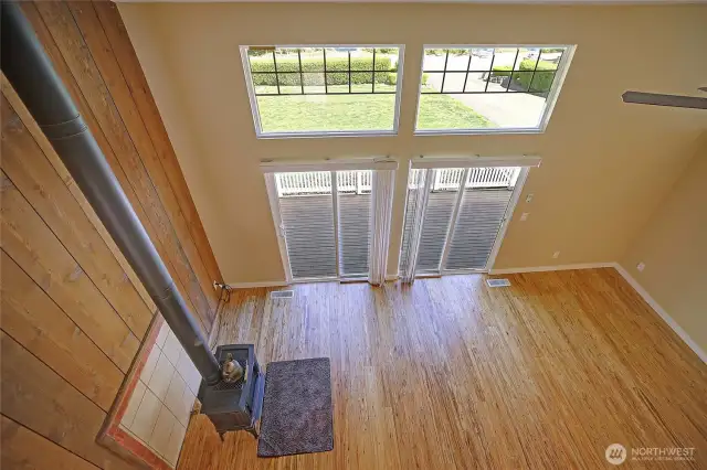Looking Down From Loft