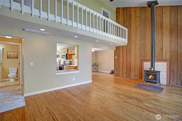 Loft Overlooking Living Room